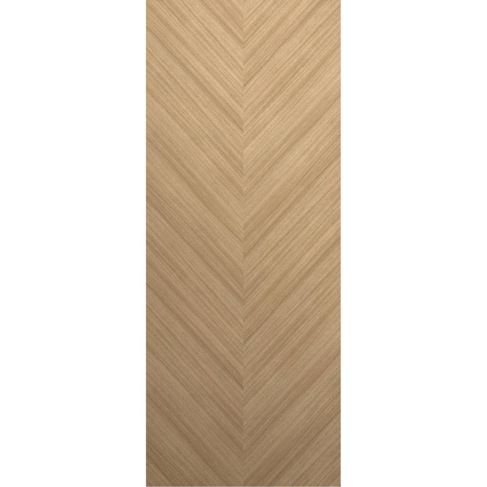 28 in. x 84 in. Natural Oak Color Solid Wood Interior Door Slab With Hardware price history on PriceWatchPro