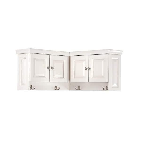 Home Decorators Collection Walker Off-White Corner Wall Cabinet