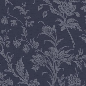 Lloyd Midnight Seaspray Blue Wallpaper Sample