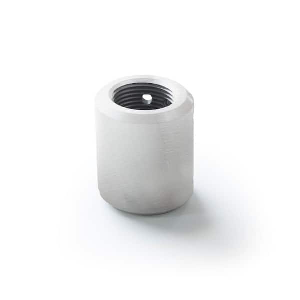 WAC Lighting Brushed Nickel Fan Downrod Coupler for Modern Forms or WAC Lighting Fans