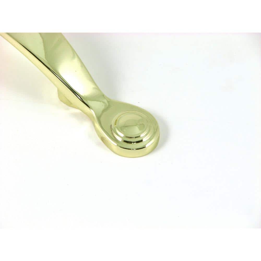 Polished Brass 3" Modern Arch Cabinet Bar Pull