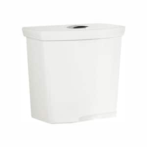 H2Option 0.92/1.28 GPF Dual Flush Toilet Tank Only with Siphonic Jet Flushing Technology, with Liner in White