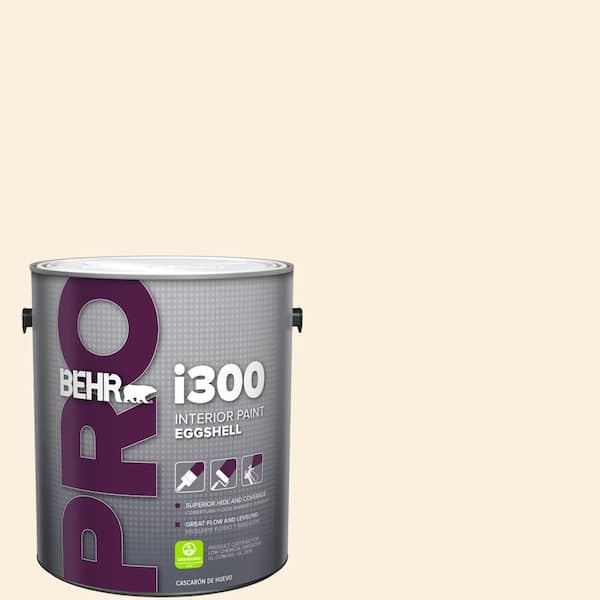 BEHR PRO 1 gal. #PWN-40 Elegant Ivory Eggshell Interior Paint