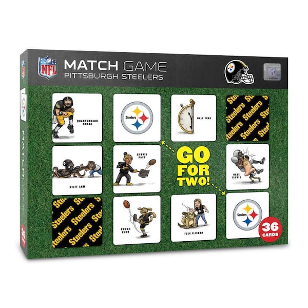 NFL Pittsburgh Steelers Licensed Memory Match Game