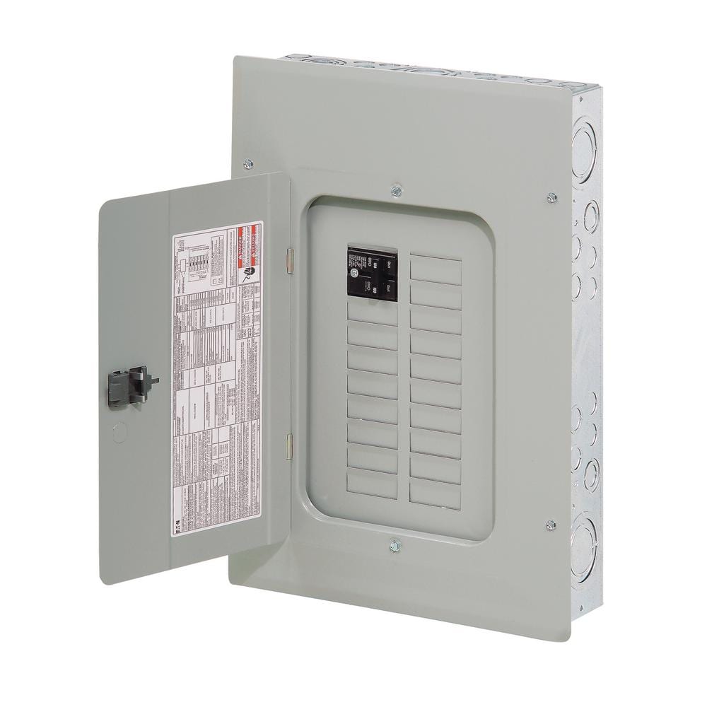 Eaton BR 100 Amp 32-Circuit Indoor Main Breaker Plug-On Neutral