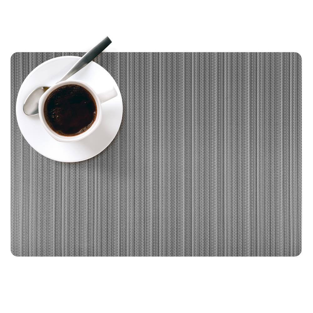 17 in. x 12 in. Easy Care Plaza/Rectangle Granite Vinyl Placemats (Set of 6