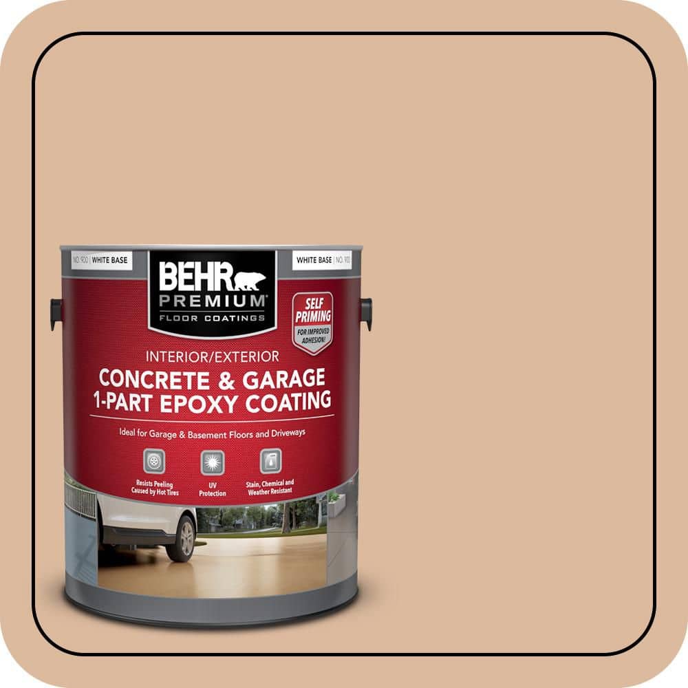 1 gal. #PPU3-09 Pumpkin Cream Self-Priming 1-Part Epoxy Satin Interior/Exterior Concrete and Garage Floor Paint price history on PriceWatchPro