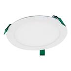 8 in. Selectable CCT New Construction Canless Recessed Integrated LED Kit