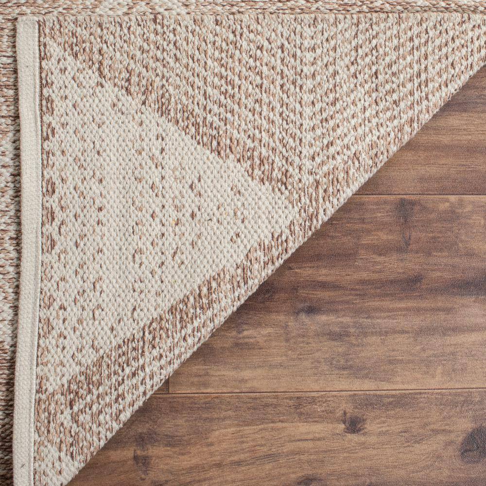 Coastal Charm Handwoven Beige Cotton & Wool Runner Rug, 2'3" x 5'