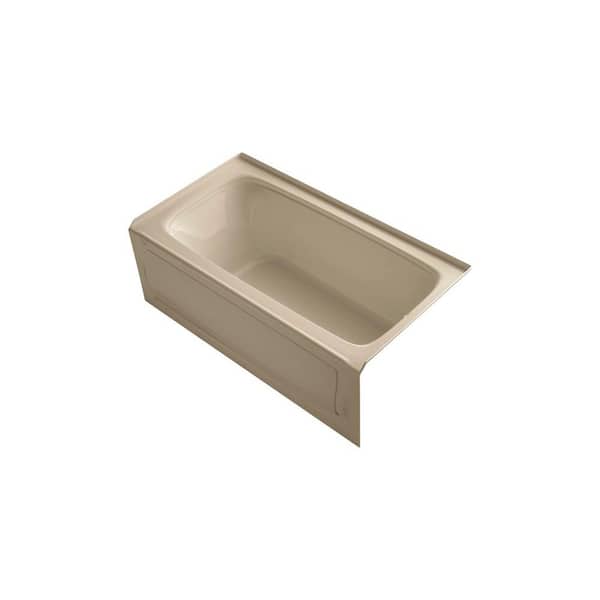 KOHLER Bancroft 5 ft. Whirlpool Tub in Mexican Sand-DISCONTINUED