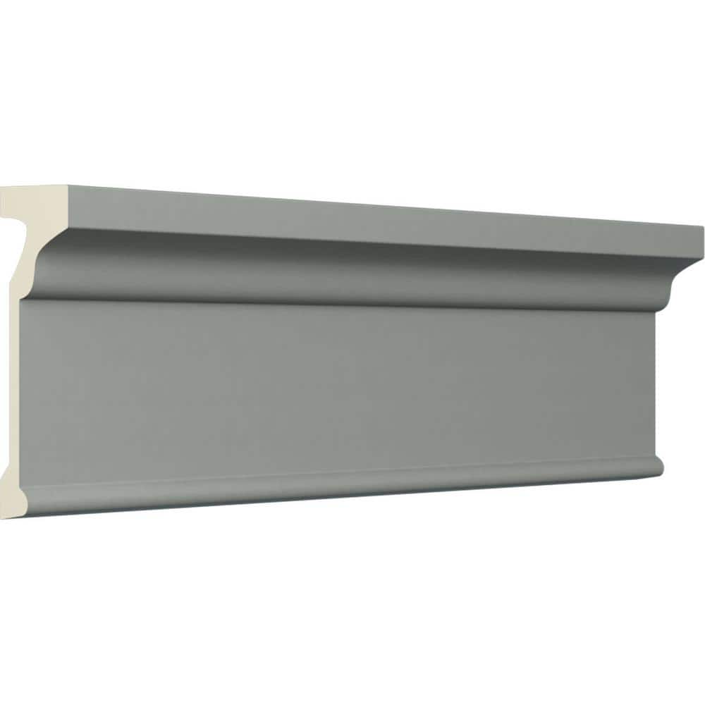 Gray Primed Polyurethane Panel Moulding Sample