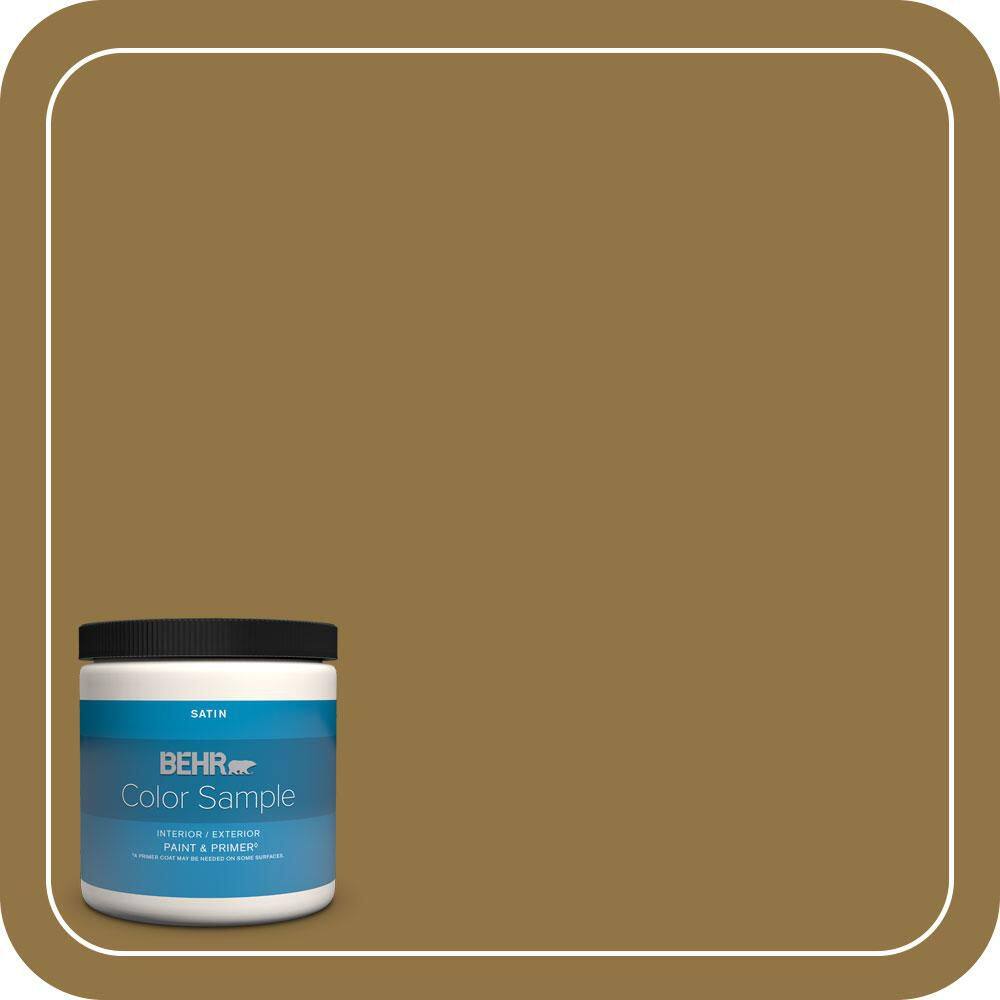 8 oz. #350D-7 Cattail Brown Satin Enamel Interior/Exterior Paint & Primer Color Sample price history on PriceWatchPro