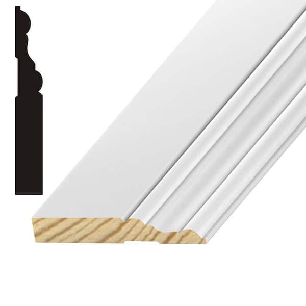 Builders Choice OP237 9/16 in. D x 4-1/2 in. W Primed Wood