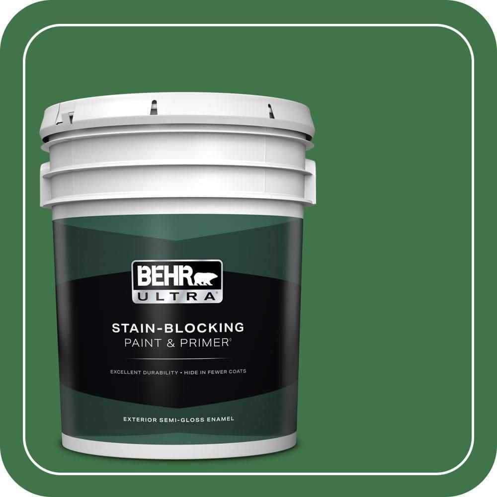 5 gal. #P410-7 Grasslands Semi-Gloss Enamel Exterior Paint & Primer price history on PriceWatchPro