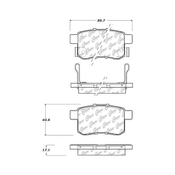 Centric Parts Disc Brake Pad Set