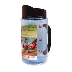 50 oz. Adjustable Fertilizer Spreader for Salt, Seeds or Fertilizer (Case of 12)