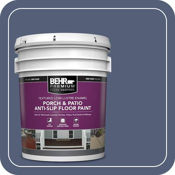 5 gal. #S530-6 Extreme Textured Low-Lustre Enamel Interior/Exterior Porch and Patio Anti-Slip Floor Paint