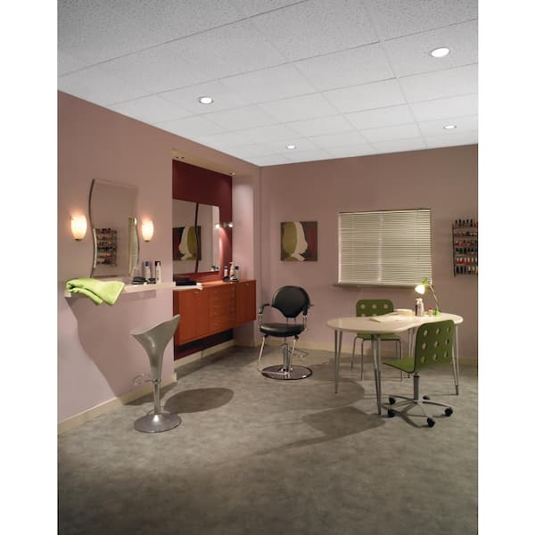 Armstrong Ceilings Textured 2 Ft X Lay In Ceiling Tile 64 Sq Case 949 The