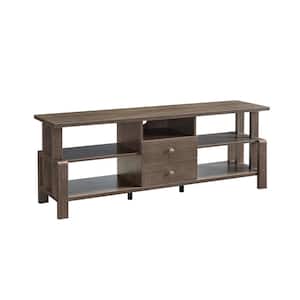 Lucas Walnut Oak TV Stand Fits TV's up to 60 in.