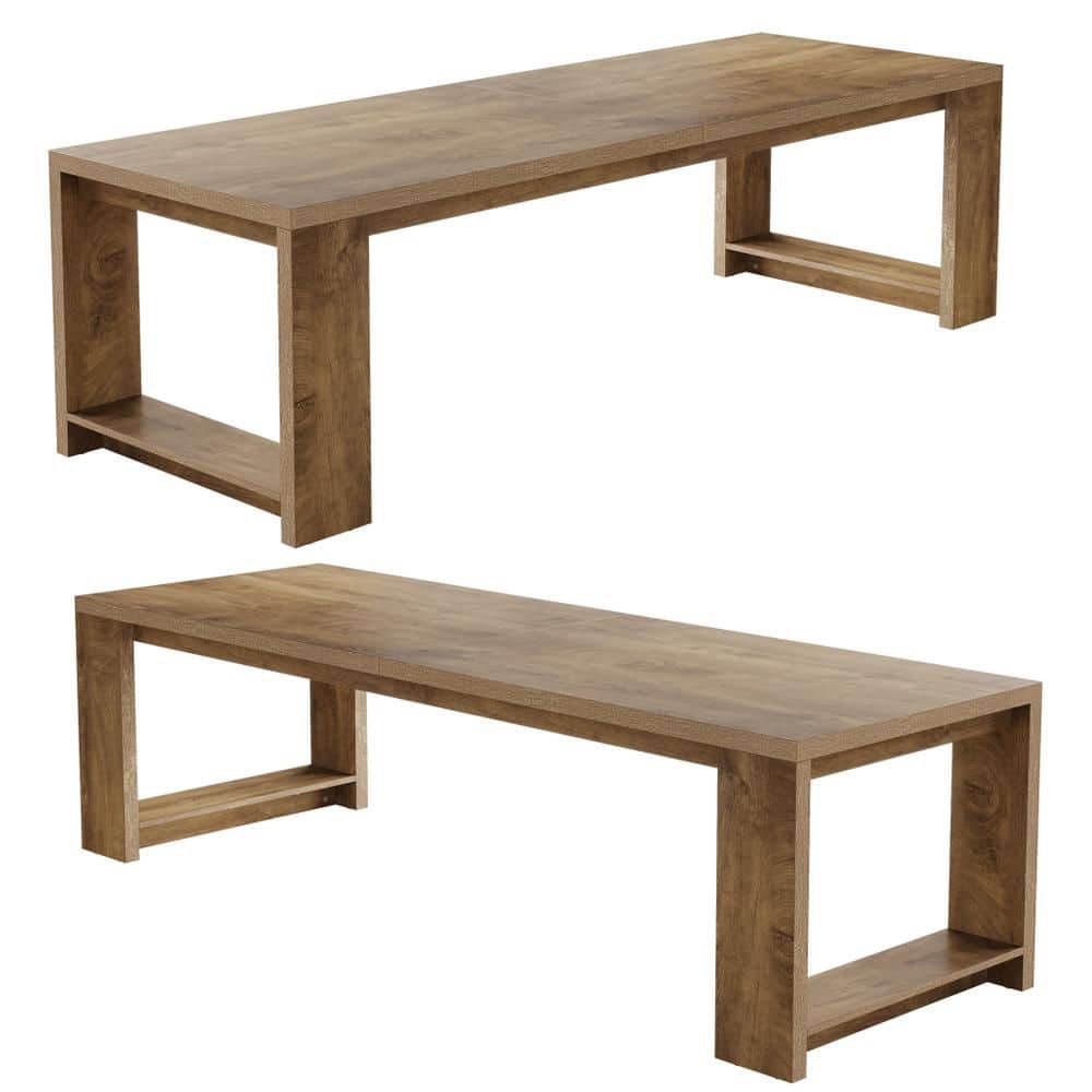 TRIBESIGNS WAY TO ORIGIN Halsey 86.6 in. 2PCS Extra Long Double