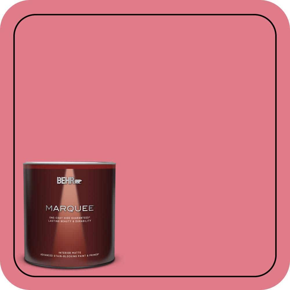 1 qt. #P150-4 Hot Gossip Matte Interior Paint & Primer price history on PriceWatchPro