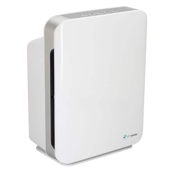 GermGuardian AC5900WCA Hi-Performance Air Purifier with HEPA Filter and UV Sanitizer for Large Rooms up to 365 sq.ft. - 1