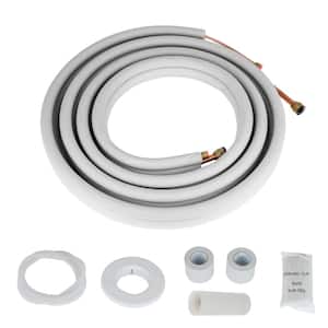 16.4 ft. Refrigerant Line Set with Copper Flared Fittings Compatible with BSA1215MC Inverter Mini Split Air Conditioner