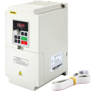 VFD 7.5KW 220-Volt 10HP, 1 or 3 Phase Input, 3 Phase Output Variable Frequency Drive AC 33A CNC Motor Inverter Converter