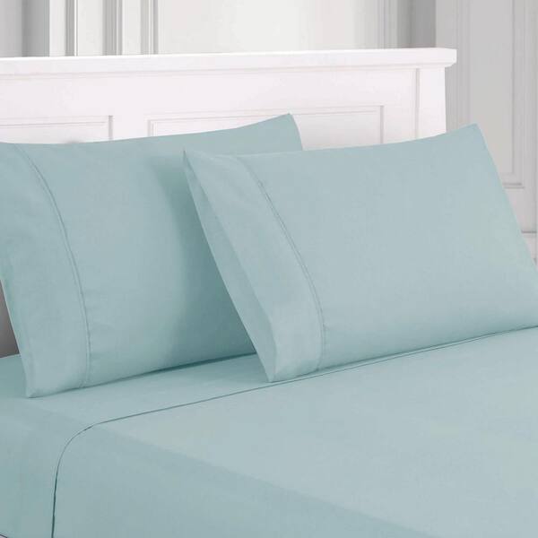 MODERN THREADS Deep-Pocket 4-Piece Aqua 
