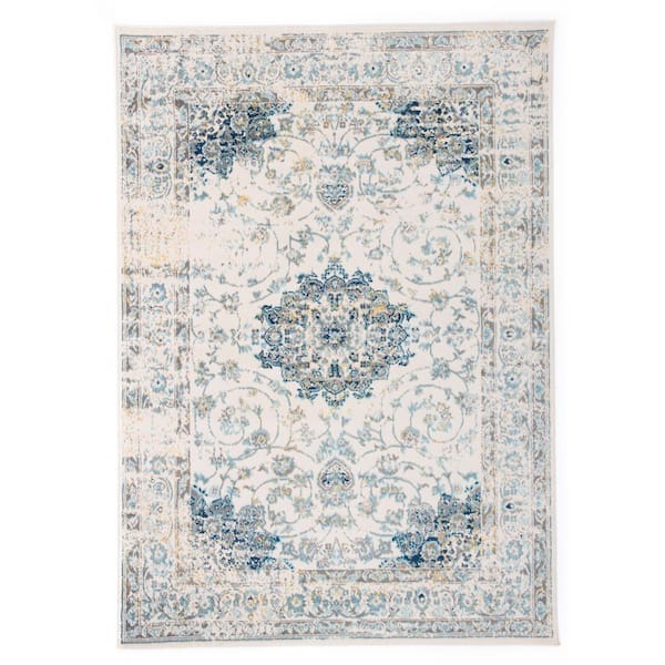 World Rug Gallery Traditional Persian 5, Traditional Rugs Blue