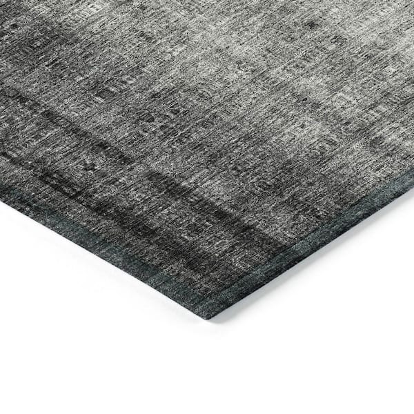 Chantille Machine Washable Indoor/Outdoor Abstract ACN2240 Gray 1 ft. 8 in. x 2 ft. 6 in. Accent Rug
