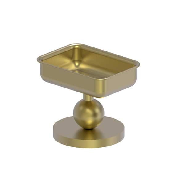 Allied Brass Vanity Top Soap Dish in Satin Brass