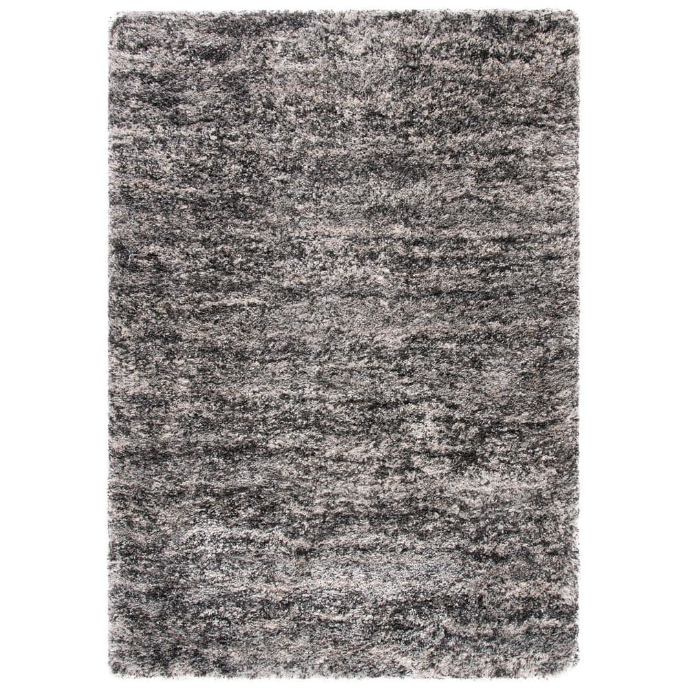 Iceland Shag 4 ft. x 6 ft. Gray/Dark Gray Abstract Distressed Area Rug price history on PriceWatchPro