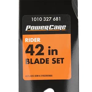 2 Blade Set for 42 in. cut Murray Mowers, Replaces OEM number 2015200368A