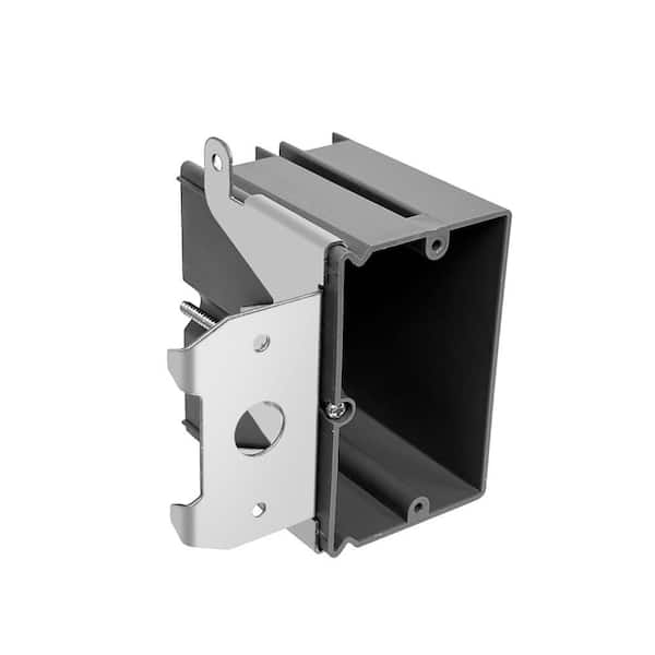 1-Gang 60.8 cu. in. Square PVC New Work Electrical Adjustable Boxes (60-Case)