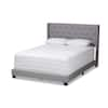 Baxton Studio Brady Light Gray King Bed 149-8940-HD - The Home Depot