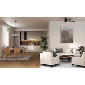 Lindale 52 in. Indoor Architectural Bronze Transitional Ceiling Fan with Remote Included for Great Room and Living Room