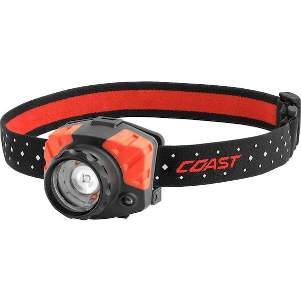 Coast FL85 615 Lumen Dual Color LED Headlamp with Twist Focus