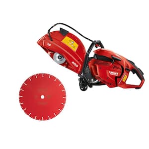 16 in. DSH 900X Hand-Held Concrete Gas Saw with SPX Metal Cutting Diamond Blade