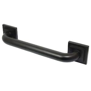 Claremont 12 in. x 1-1/4 in. Grab Bar in Oil Rubbed Bronze