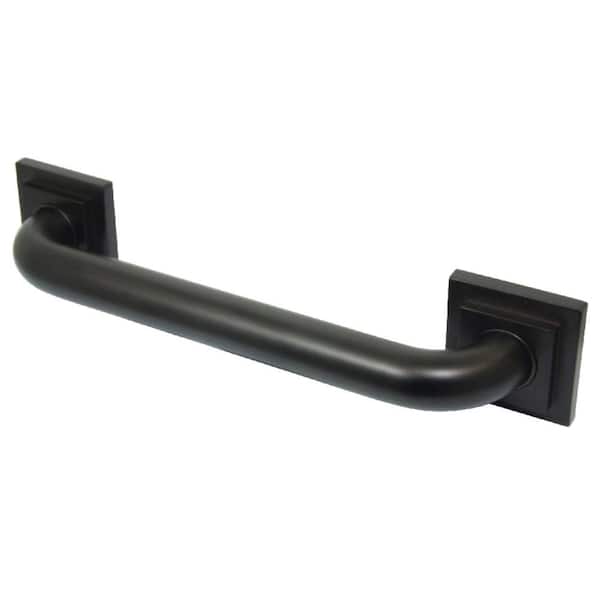 Kingston Brass Claremont 12 in. x 1-1/4 in. Grab Bar in Oil Rubbed Bronze