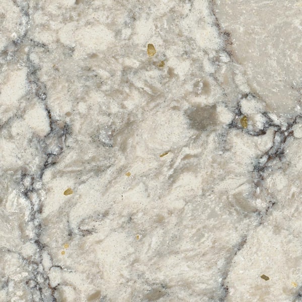 VIATERA 3 in. x 3 in. Quartz Countertop Sample in Intermezzo LG