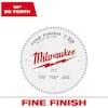 Milwaukee In X Tooth Fine Finish Circular Saw Blade