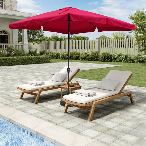 8 x 10 patio umbrella AreShark 8'x10' 2 Tiers Rectangular Designed to provide generous shade coverage Clihome 10' x 8' Patio