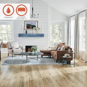 Outlast+ 5.23 in. W Toasted Almond Maple Waterproof Laminate Wood Flooring (769.44 sq. ft./pallet)