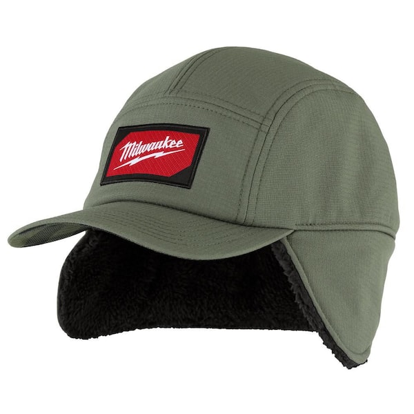 Large/Extra Large Green Sherpa-Lined Hat