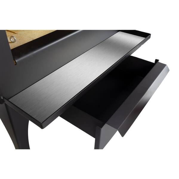 Pleasant Hearth 2,500 sq. ft. Wood Burning Stove with Stainless Steel Ash  Lip and Blower WSL-2200-B - The Home Depot