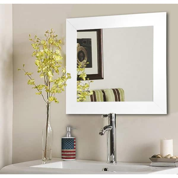 Square Bathroom Mirrors at