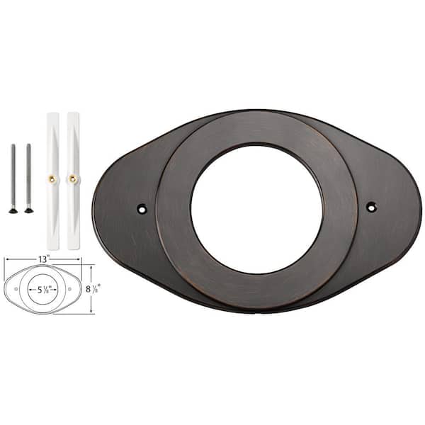 Delta Shower Renovation Cover Plate in Bronze