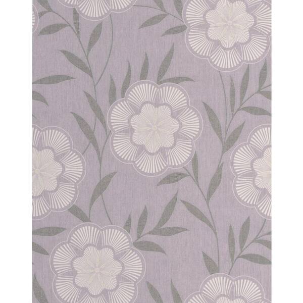 Graham & Brown Flora Lavender Wallpaper